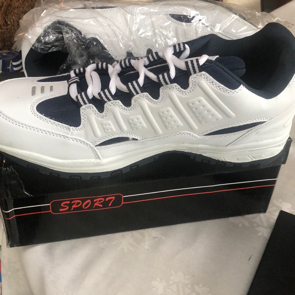 Air Sport sneakers men’s blue and white